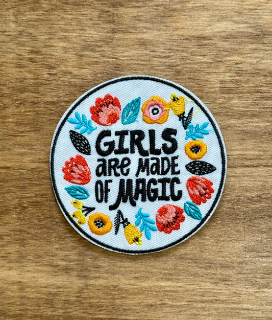 Girls Are Made Of Magic Patch