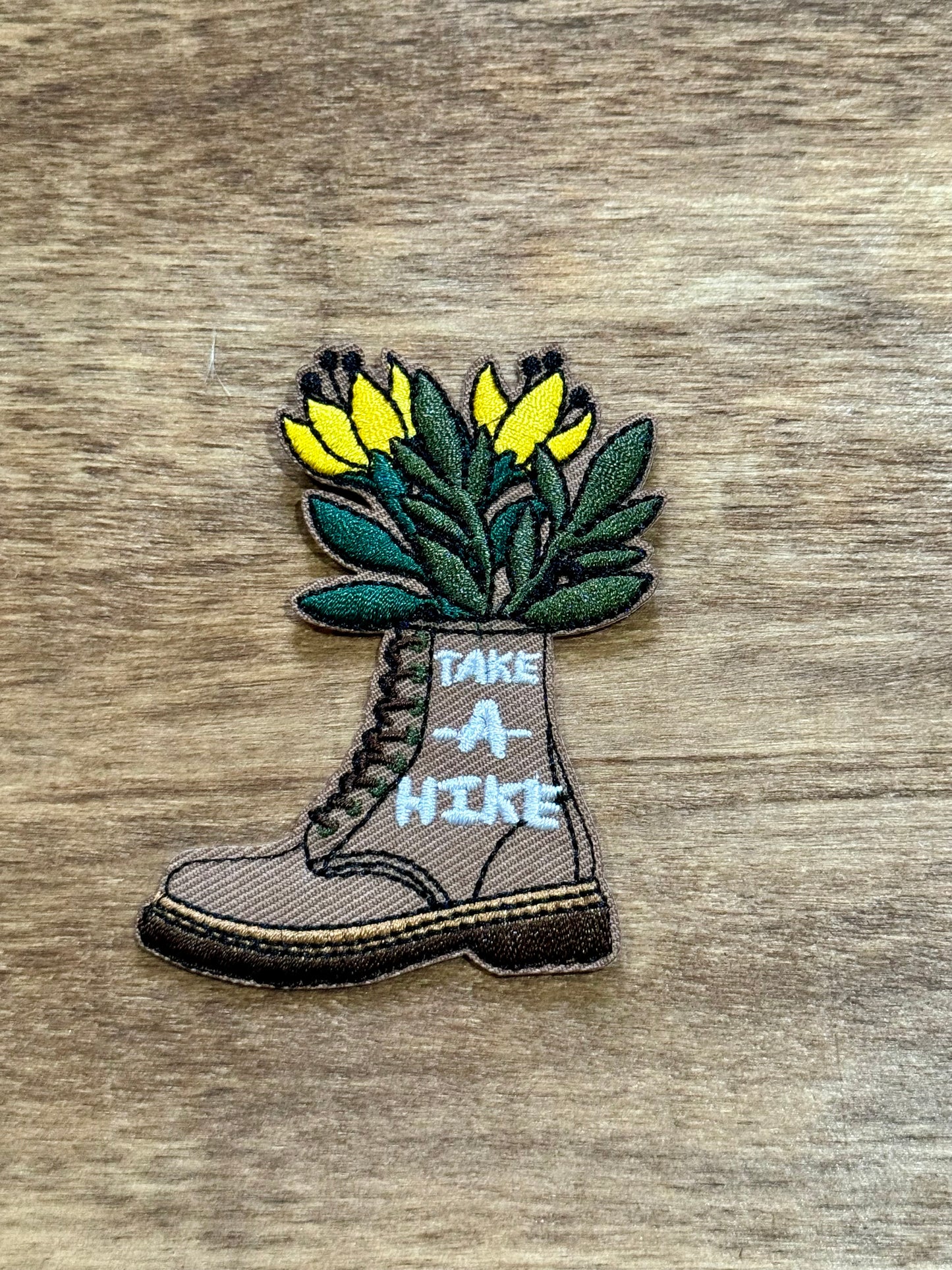 Take A Hike Boot Patch