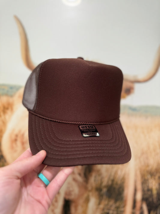 Trucker Hat [all brown]