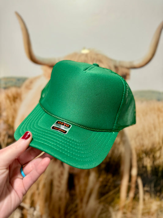 Trucker Hat [kelly green]