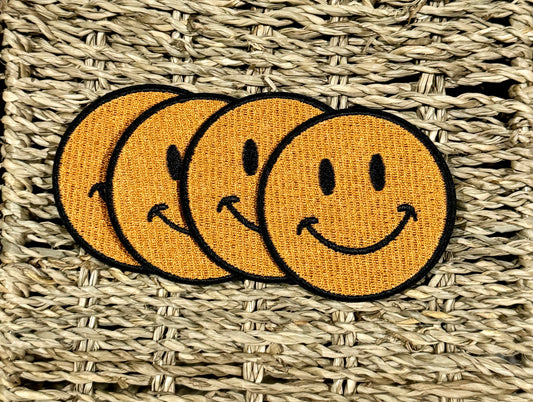 Yellow Smiley Patch