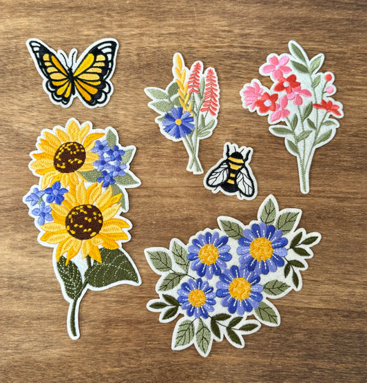 Flower Patch Collection Patches