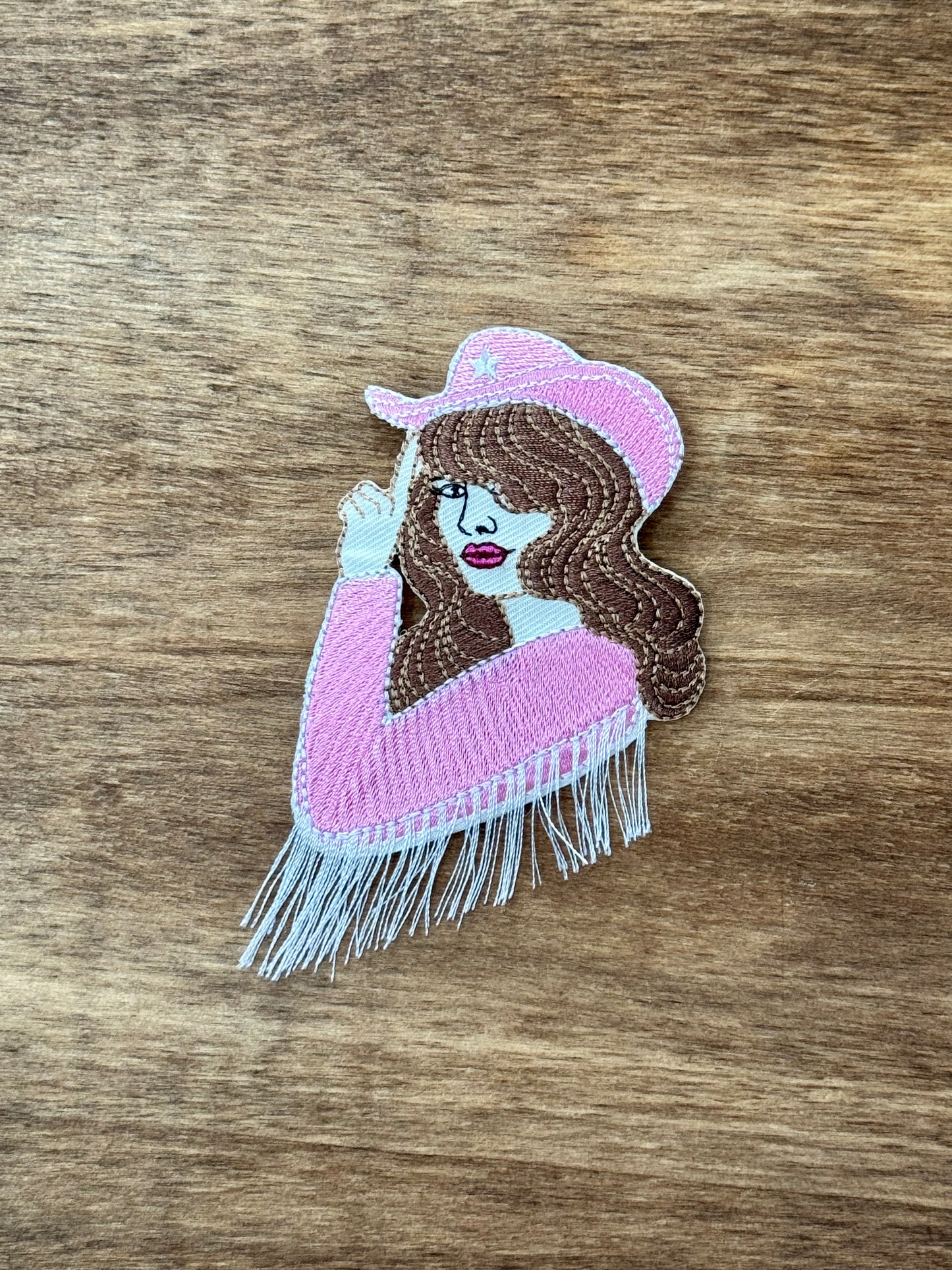 Fringed Cowgirl Patch