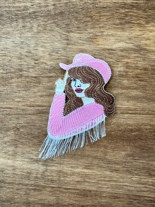 Fringed Cowgirl Patch